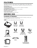 Предварительный просмотр 3 страницы BOXLIGHT CP-635i User Manual