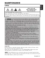 Предварительный просмотр 18 страницы BOXLIGHT CP-635i User Manual