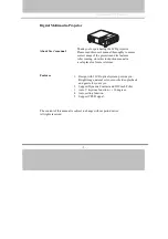 Preview for 2 page of BOXLIGHT CP720es User Manual