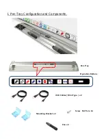 Preview for 3 page of BOXLIGHT Mimio ProColor Pen Tray User Manual