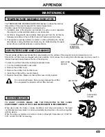 Предварительный просмотр 49 страницы BOXLIGHT MP-37t User Manual