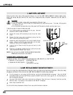 Preview for 40 page of BOXLIGHT MP-40t User Manual