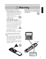 Предварительный просмотр 5 страницы BOXLIGHT MP-650i User Manual