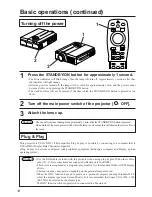 Предварительный просмотр 14 страницы BOXLIGHT MP-650i User Manual