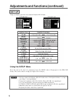 Предварительный просмотр 18 страницы BOXLIGHT MP-650i User Manual