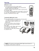 Предварительный просмотр 19 страницы BOXLIGHT MP65e User Manual