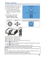 Предварительный просмотр 33 страницы BOXLIGHT MP65e User Manual