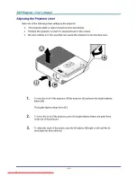 Preview for 21 page of BOXLIGHT PhoenixS25 User Manual