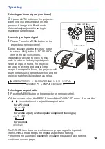 Preview for 16 page of BOXLIGHT Pro5000SL User Manual