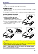 Preview for 34 page of BOXLIGHT Pro5000SL User Manual