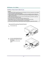 Предварительный просмотр 22 страницы BOXLIGHT Pro6500DP User Manual