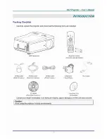 Предварительный просмотр 8 страницы BOXLIGHT PRO6501DP User Manual