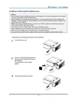 Предварительный просмотр 18 страницы BOXLIGHT PRO6501DP User Manual