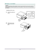 Предварительный просмотр 19 страницы BOXLIGHT PRO6501DP User Manual