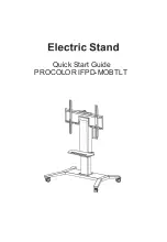 Preview for 1 page of BOXLIGHT PROCOLOR IFPD-MOBTLT Quick Start Manual