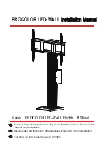 BOXLIGHT ProColor Installation Manual preview