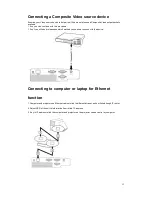 Предварительный просмотр 13 страницы BOXLIGHT ProjectoWrite DX25N-U User Manual