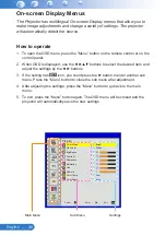 Предварительный просмотр 20 страницы BOXLIGHT ProjectoWrite10 WX35NXT Manual