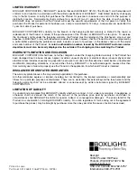 Предварительный просмотр 52 страницы BOXLIGHT SP-10t User Manual