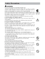 Предварительный просмотр 3 страницы BOXLIGHT SP-11i User'S Manual And Safety Manual