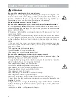 Предварительный просмотр 5 страницы BOXLIGHT SP-11i User'S Manual And Safety Manual