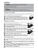 Предварительный просмотр 18 страницы BOXLIGHT SP-11i User'S Manual And Safety Manual