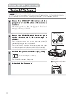 Предварительный просмотр 34 страницы BOXLIGHT SP-11i User'S Manual And Safety Manual