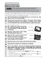 Предварительный просмотр 51 страницы BOXLIGHT SP-11i User'S Manual And Safety Manual