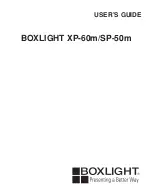 BOXLIGHT SP-50m User Manual предпросмотр