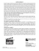 Предварительный просмотр 52 страницы BOXLIGHT Studio Experience Matinee 1HD User Manual