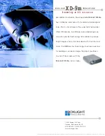 Предварительный просмотр 1 страницы BOXLIGHT XD-9m Specifications