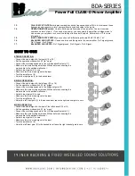 Предварительный просмотр 7 страницы Boxxline BDA-1100 Manual