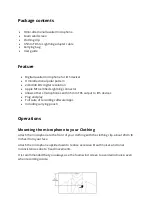 Предварительный просмотр 4 страницы Boya BY-M2 User Manual