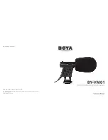 Boya BY-VM01 Instruction Manual preview