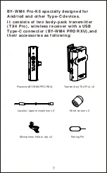 Предварительный просмотр 8 страницы Boya BY- WM4 PRO Instruction Manual