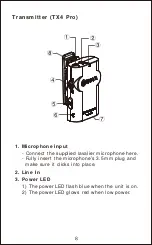 Предварительный просмотр 9 страницы Boya BY- WM4 PRO Instruction Manual