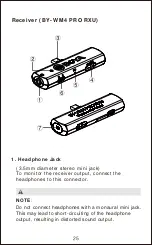 Предварительный просмотр 26 страницы Boya BY- WM4 PRO Instruction Manual