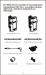 Предварительный просмотр 4 страницы Boya BY-WM4 PRO Instruction Manual