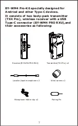 Предварительный просмотр 8 страницы Boya BY-WM4 PRO Instruction Manual