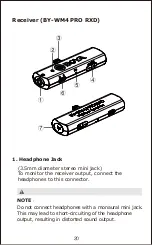 Предварительный просмотр 21 страницы Boya BY-WM4 PRO Instruction Manual