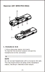 Предварительный просмотр 26 страницы Boya BY-WM4 PRO Instruction Manual