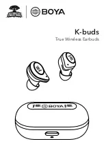 Boya K-buds Manual preview