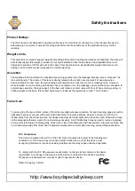 Preview for 4 page of Boyd Flex Base 6000 User Manual