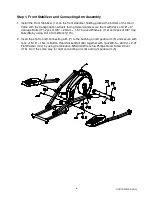 Предварительный просмотр 9 страницы Boyles Fitness FUEL AVENGER Elliptical Owner'S Manual