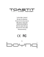 Boynq toastit Instruction Manual preview