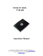 Boyo VTB-100 Operation Manuals preview