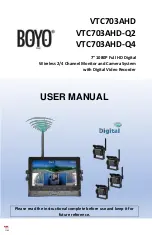 Boyo VTC703AHD User Manual предпросмотр