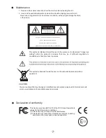 Preview for 4 page of Boyo VTM7003QMA Operating Instructions Manual