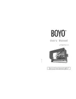 Boyo VTM7012 User Manual preview