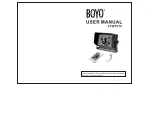 Boyo VTW7010 User Manual preview